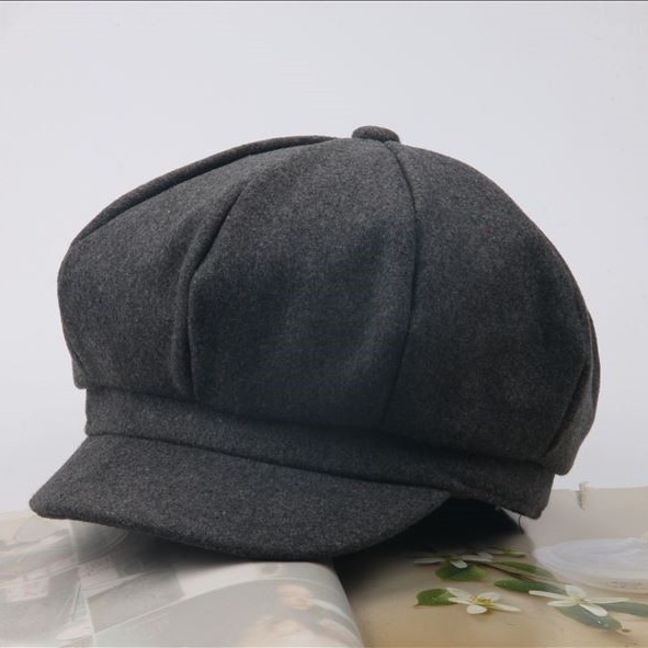 Picture of K-Style of Kidsren's Octagonal Hat, Cute Baby Painter Hat, Kidsren's Beret Cartoon Big Brim Cute Baby