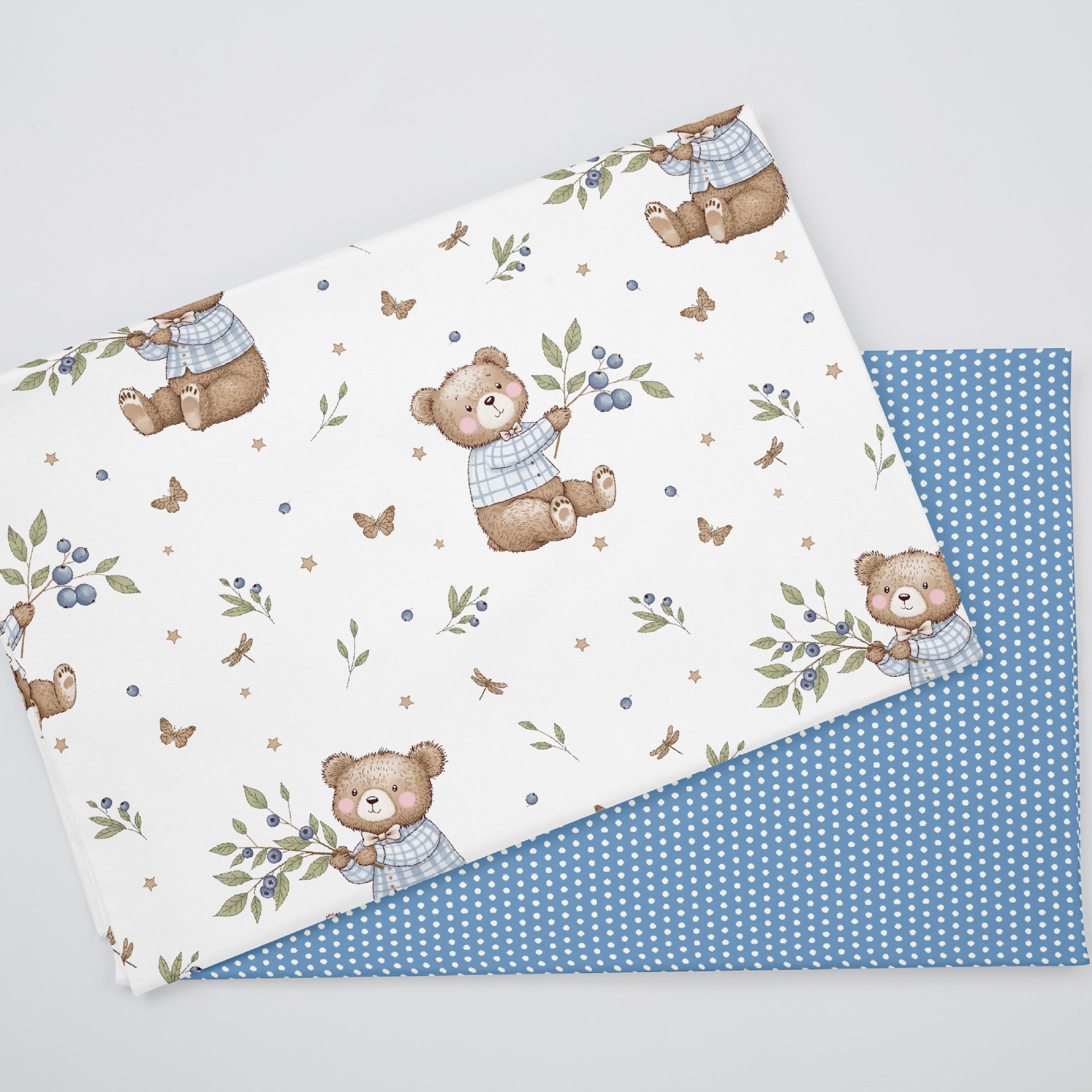 Wholesale Supply 133*72 Twill Printed Fabric Cartoon Printed 40-Count Cotton Fabric 1.6m Width