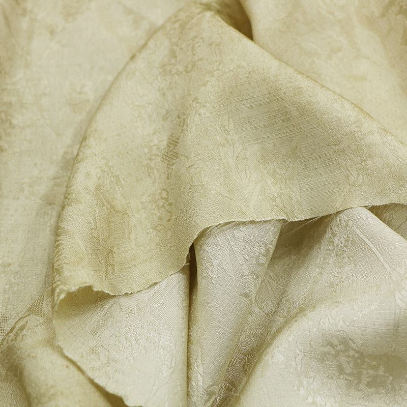 Picture of [Glittering Glance·Silk Hollow Jacquard] 19 Mumi Silk Fabric Handmade Dirty Dyed Cold Dyed Fabric