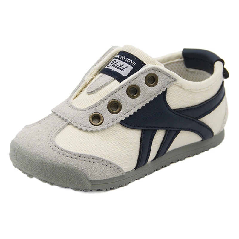 Ts Kidsren's Shoes Kidsren's Canvas Shoes Low-Top 2025 Spring and Autum Girls Moral Training Shoes Boys' Shoes Medium and Light