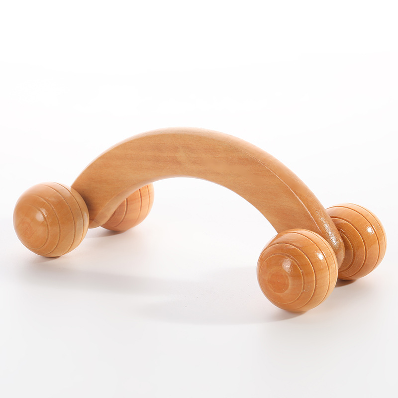 Picture of Wooden Massager suit Mother's Day Gift Handheld Labor-saving Convenient Simple and Practical Meridian Massage Artifact