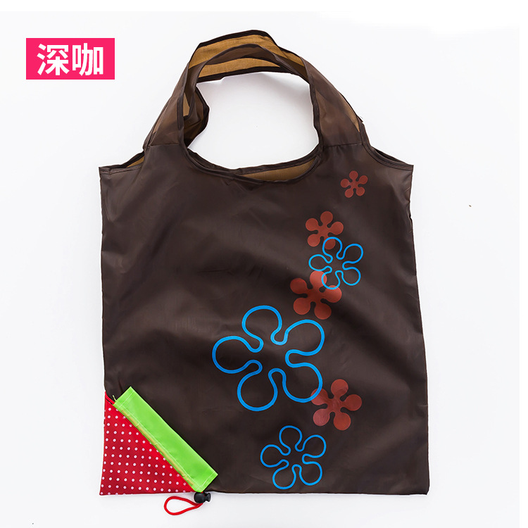 Picture of Creative Foldable Strawberry Bag Household Portable Polyester Shopping Bag Printable Advertising logo