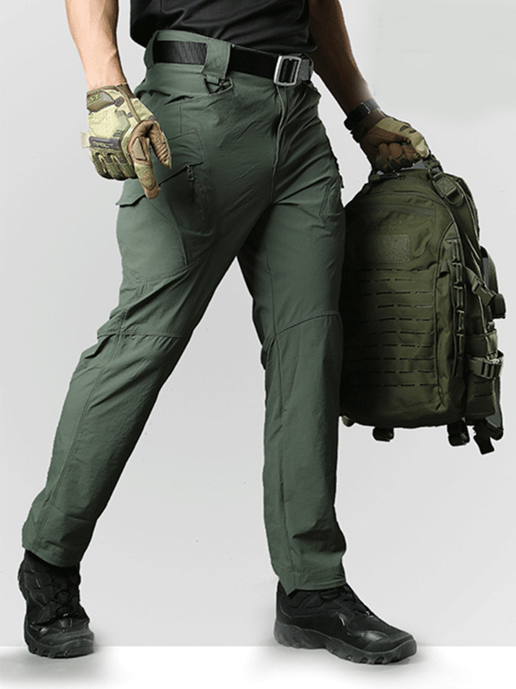 Picture of Mingpeng IX9 Summer Tactical Pants Outdoor Quick-drying Pants Mountain Climbing Hiking Climbing Pants Men's American Cushion Pants