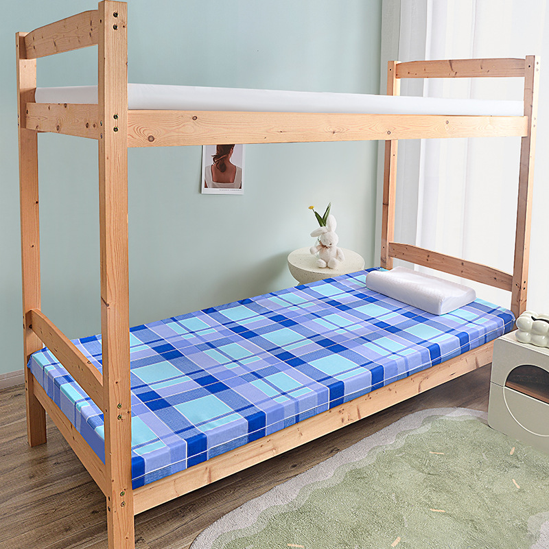 Picture of Student Dormitory Mattress Thick Cushion 1.2 m Dormitory Single Memory Sponge High Resilience Hard Cotton for School