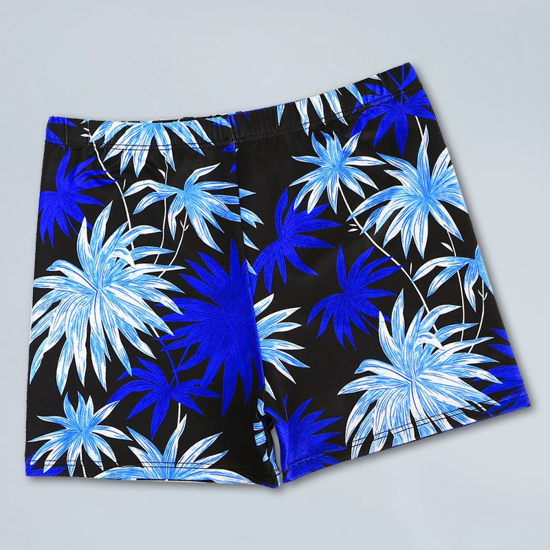 Picture of New boxer swimming trunks men's fashion printing casual quick-drying Hot Spring Holiday Beach swimming pool swimming trunks