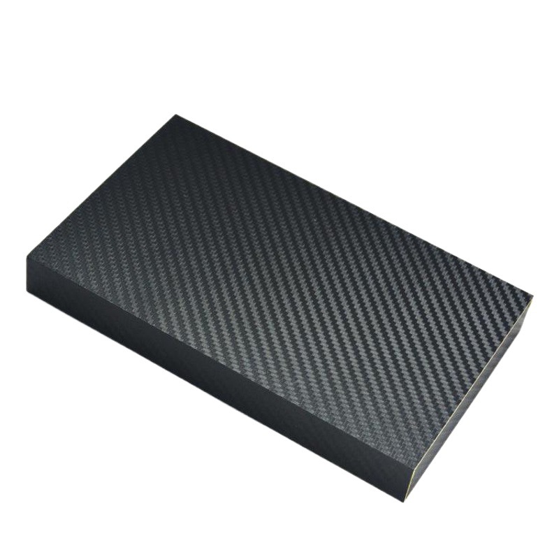 Black Kevlar Mobile Phone Case Packaging Huawei Apple 17 Carbon Fiber Mobile Phone Case Packaging Box Wooden Box High-End in Stock