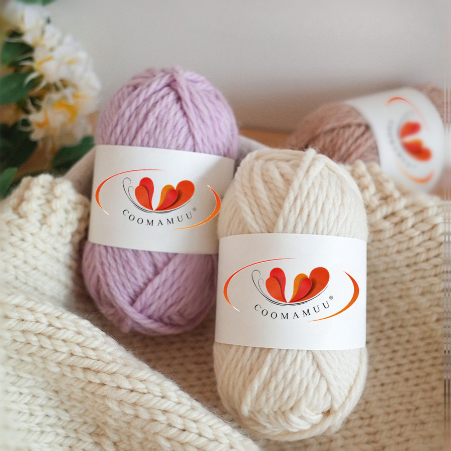 100 pure wool thread 50g hand-knitted stick thread coarse wool knitting coat scarf sweater thread 5mm thick