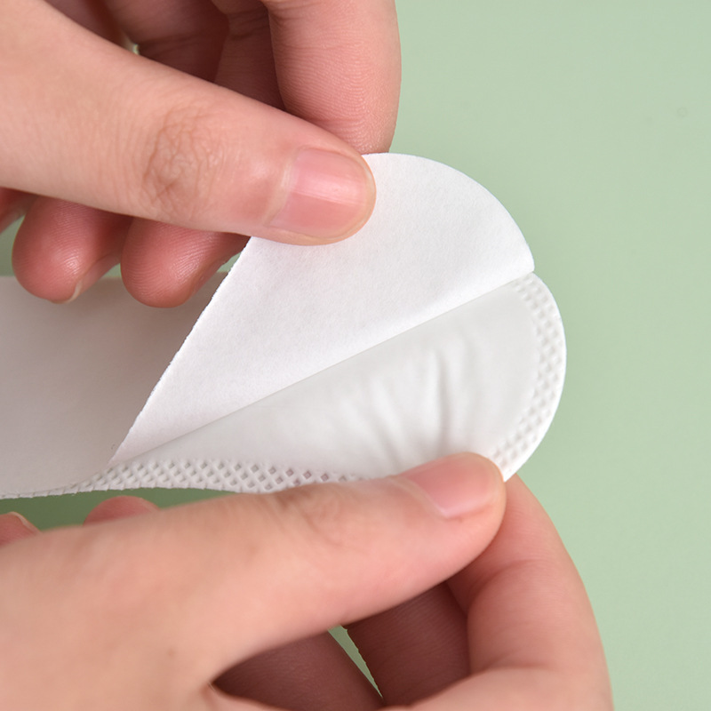 Picture of Hat Anti-Stain Inner Sticker Brim Collar Sweat-Absorbent Sticker Brim Piece Reduced Head Circumference Disposable Hat Pad Anti-Sweat Sticker Military Training