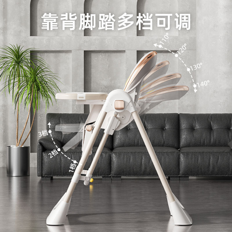 Picture of Multifunctional two-in-one children's dining chair foldable baby dining chairwholesale