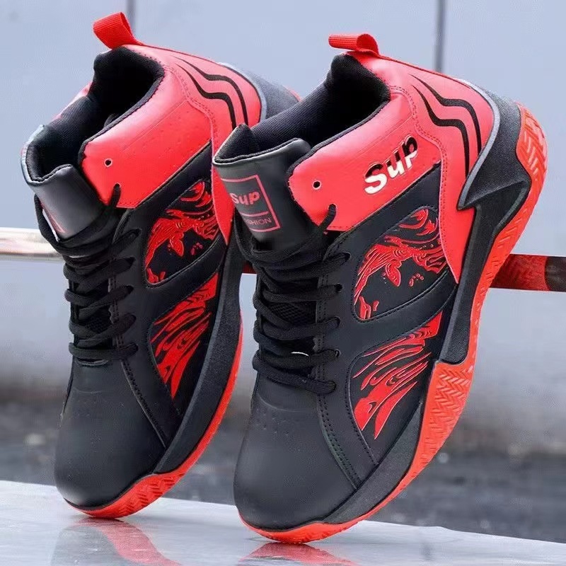 Picture of Basketball Shoes 2025 Cross-border New Amazon Student Shoes Fashion Comfortable sneaker Men's National Fashion Cool Street Shoes