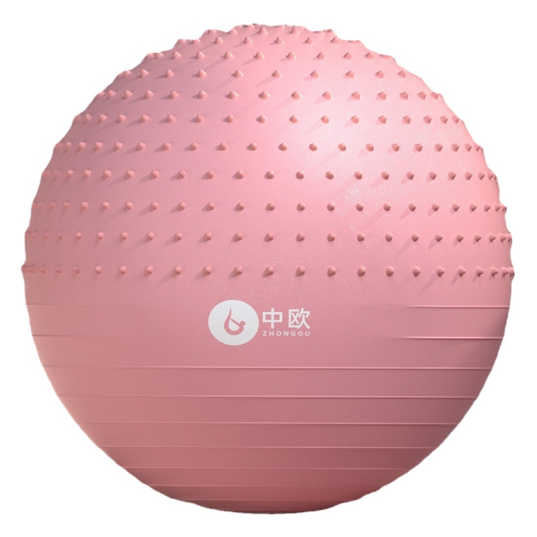 Yoga Ball Fitness Ball Inflatable Ball Early Education Dragon Ball Kidsren's Sensory Training Half-Bump Massage Yoga Ball Balance