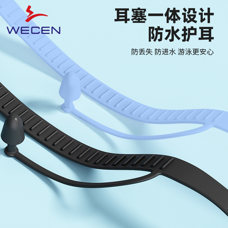 Picture of Electroplated Swimming Goggles with Degree Adult Anti-Fog Swimming Cap Anti-Uv High-Definition Silicone Manufacturer Wholesale Colorful Wholesale
