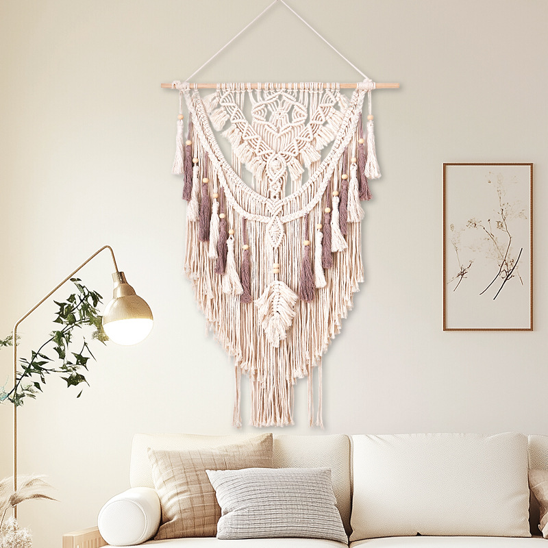 Tassel Tapestry Home B&B Bohemian Ins Style Woven Hanging Cloth Room Wall Decoration Creative Pendant
