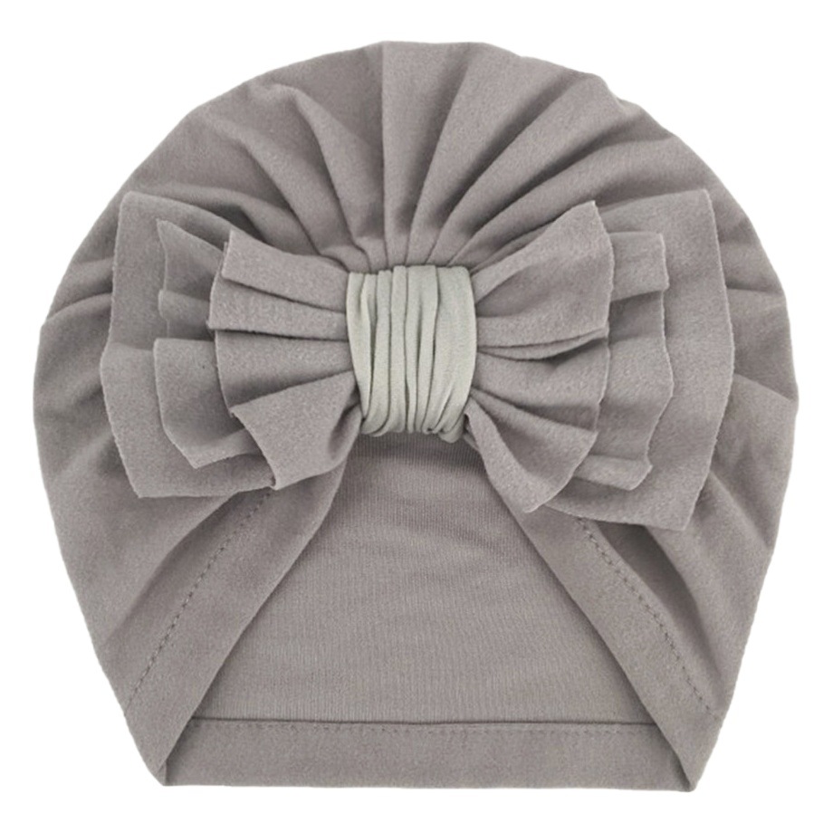 Autumn New Baby tire cap European and American children bow hat newborn baby care door cap warm hat