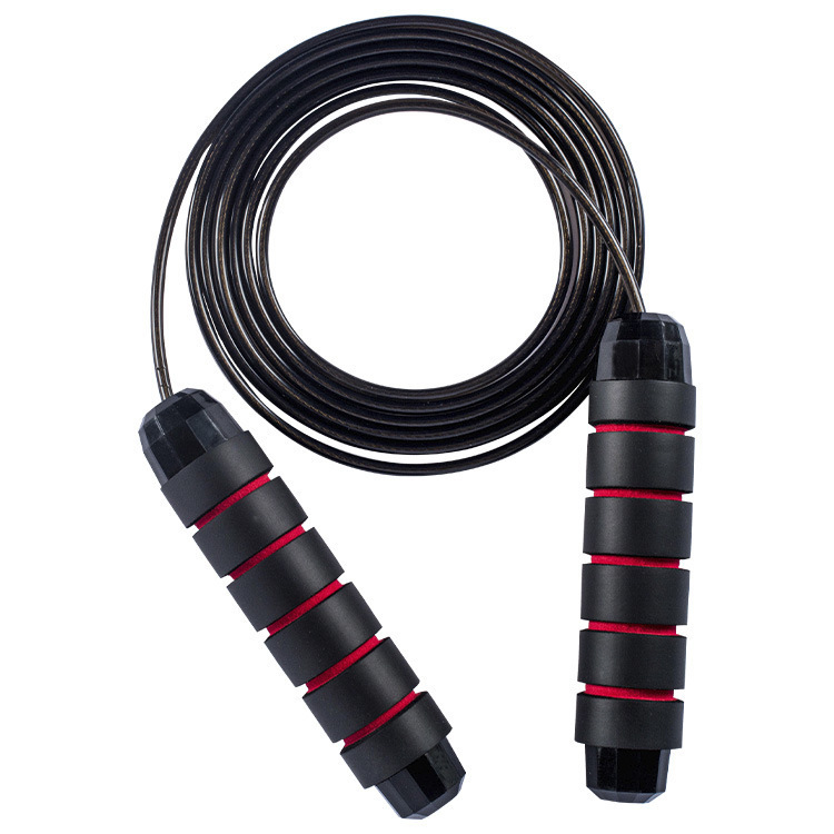 Picture of Load steel wire rope skipping double bearing professional sports fitness products adult students high school entrance examination outdoor Amazon wholesale