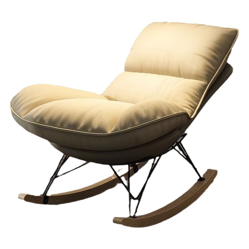 Lobster Rocking Chair Adult's Recliner Lazy Sofa Lying Sleepable Balcony Home Leisure Chair Bedroom Small Sofa