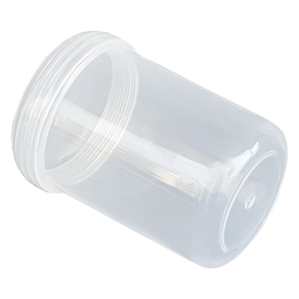 Portable Mini Sealed Small Medicine Box Protein Powder Split Barrel Leaktight Medicine Bottle Transparent Plastic Storage Box