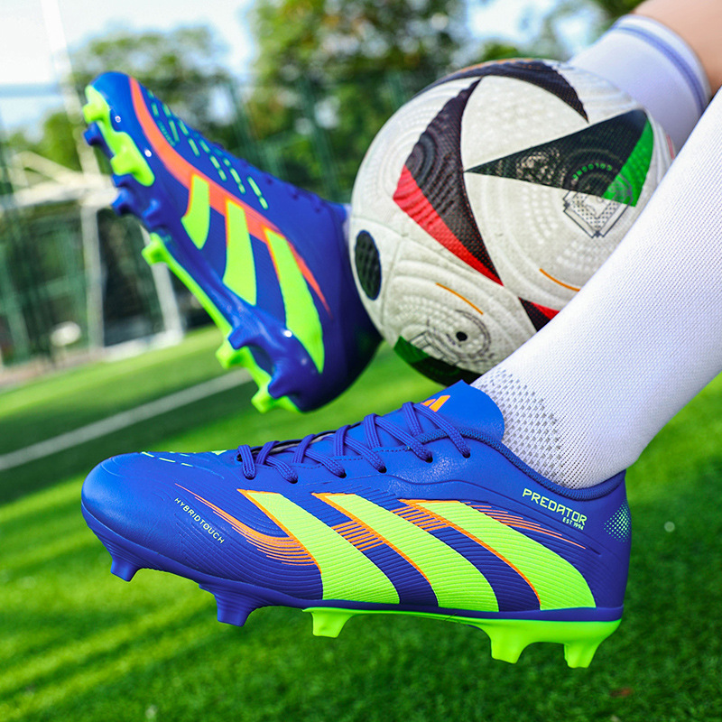 Cross-Border New Low-Top Football Shoes for Male and Female Students with Broken Nails Tf Adult Ag Long Nails Artificial Grass Game Training Shoes