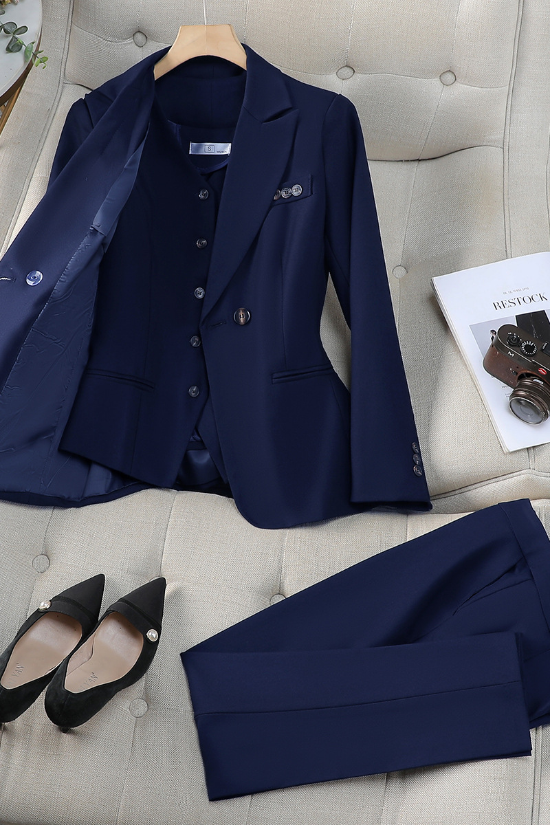 Picture of Business Wear Women's Cross-border Autumn and Winter New Fashion Formwork Suit Business Casual Suit Work Clothes