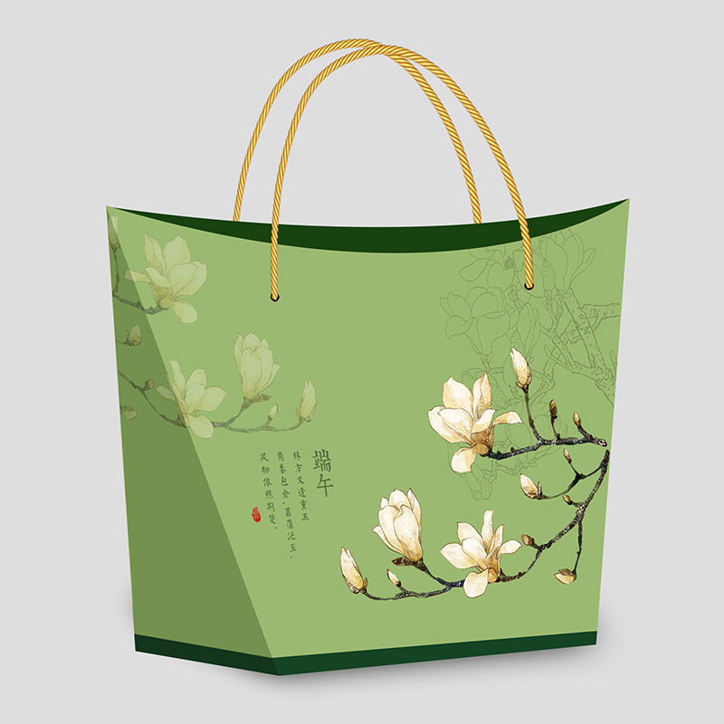 Dragon Boat Festival Rice Dumpling Packaging Box 2025 New Exquisite Dragon Boat Festival Rice Dumpling Outer Gift Box Salted Duck Egg Gift Box Empty Box