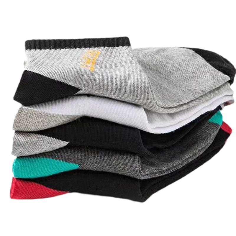 Xinyu 2025 Socks Men's Sports Socks Spring and Autumn Mid-Tube Socks Sweat-Absorbent Breathable Deodorant Socks Autumn and Winter Boys Easiest for Match