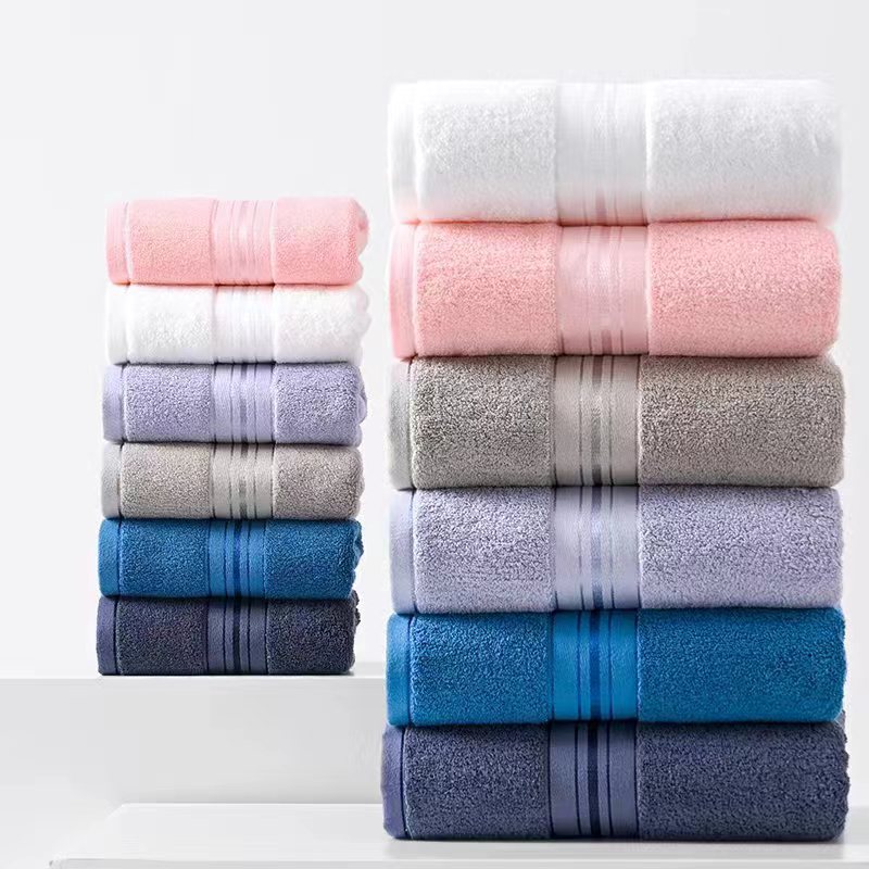 Picture of Cotton Thickened Large 70*150 Adult Large Towel Tube Top Bath Towel Soft Absorbent Men's Hotel Bath Face Towel