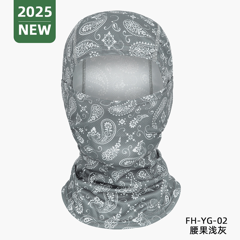 Picture of Outdoor Sports Dust-proof Sunscreen Riding Headgear Motorcycle Helmet Mask Summer Camouflage Balaclava Hat