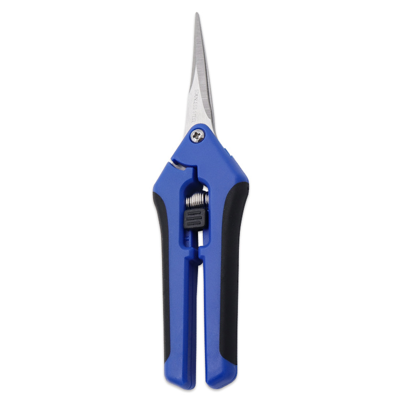 Picture of Pruning shears, horticultural branch shears, handmade stainless steel fruit tree pruning scissors, labor-saving gardening tools, wholesale