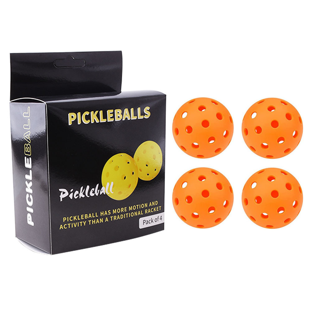 Picture of Factory Direct Sales in stock pick ball 40 hole ball hole ball pickleballs74mm rotational plastic injection luminous ball