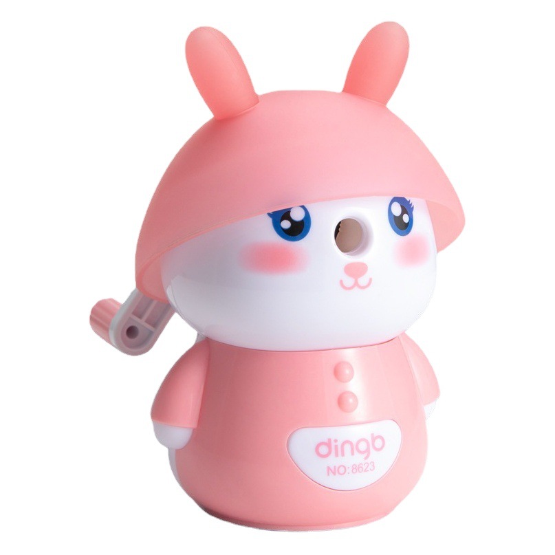 Dingbang cartoon cute rabbit pencil sharpener pencil sharpener kindergarten children prizes school supplies stationery wholesale