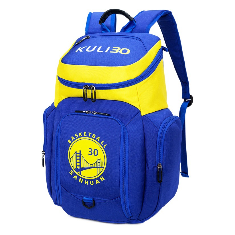 Three-ring basketball bag backpack club training institutions large capacity LOGO multi-functional sports backpack wholesale