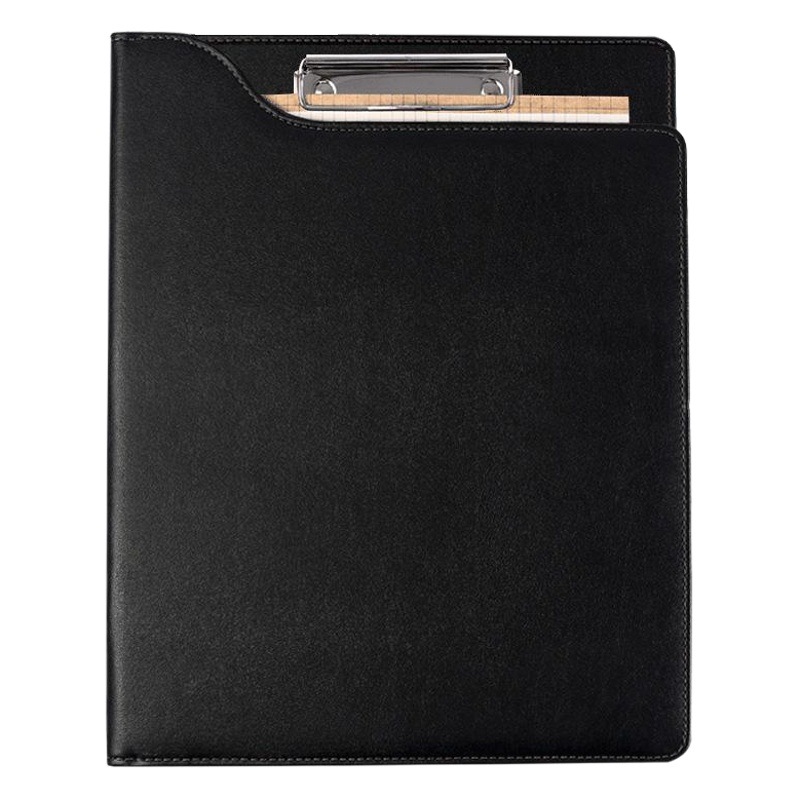 A4 folder folder sales folder leather business stationery manager clip pin speak office supplies logo