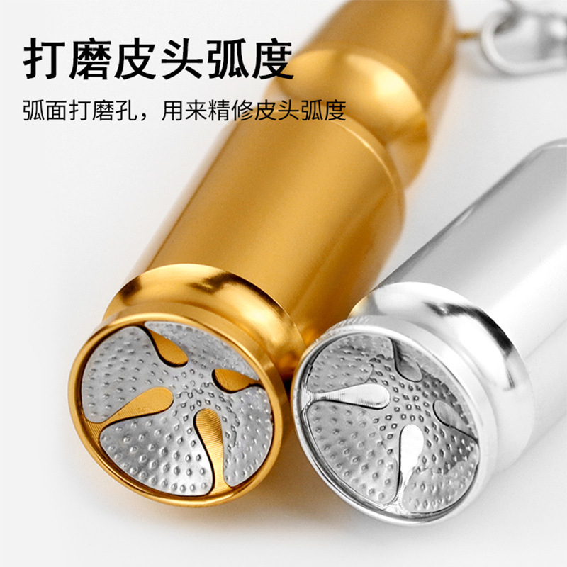 Wholesale Cross-border in stock Billiards Supplies Bullet Head Leather Head Frosted Needle Billiards Supplies