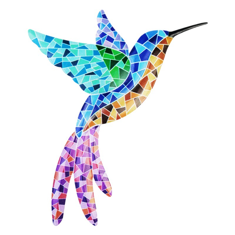 2021 New Cross-border Hot Selling Iron Hummingbird Home Pendant Decorations Hardware Crafts Metal Products