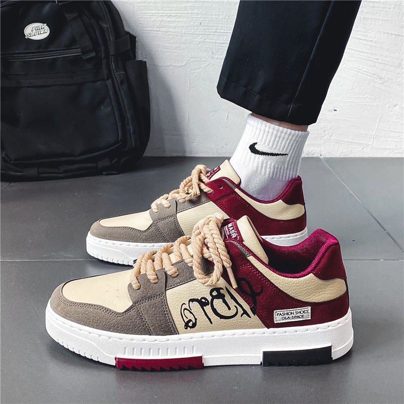 Picture of Men's Shoes Autumn 2024 New Student Trendy All-match Sports Trendy Shoes Summer Niche Design Japanese Casual Board Shoes