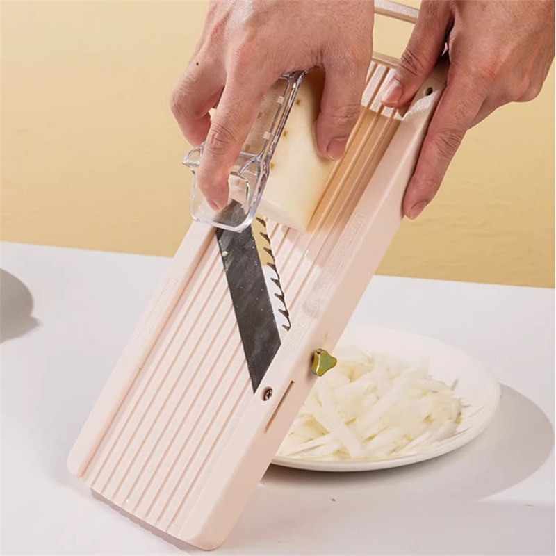 Picture of Taiwan flat cutting board cutting potato chips radish shave artifact commercial multi-functional cutting board Japanese grater