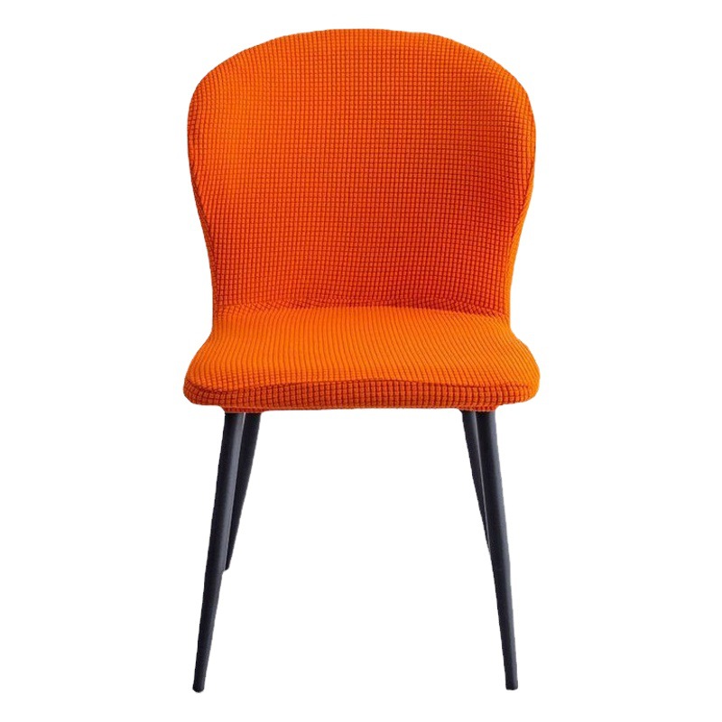 Special-shaped Dining Chair Cover Cushion Backrest Integrated Household Modern Simple Irregular Chair Cover Four Seasons Universal Curved Chair Cover