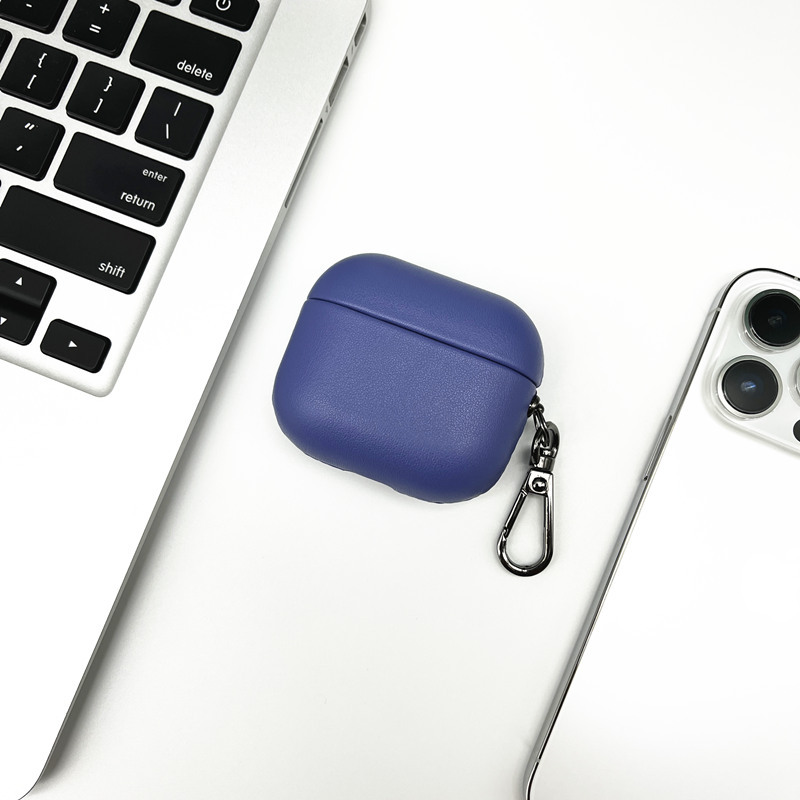 Picture of Suitable for Cross-border AirPods3 Generation Protective Case Leather Apple Bluetooth Headphone Case European and American airpodspro Protective Case