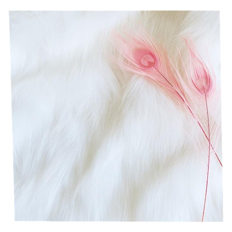 Picture of Long flannel long hair background cloth photo background ins north online shop photo background beauty makeup jewelry pose props