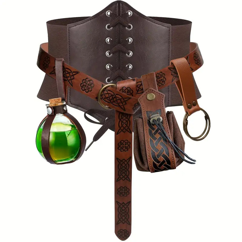 Cross-border Medieval Halloween Performance Costume suit Women's Accessories Viking cosplay Costume Dress Up Props
