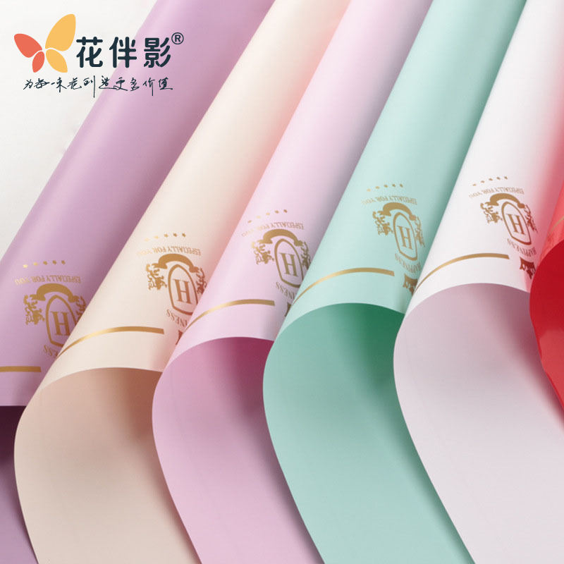 Flower Companion Shadow Crown Queen Thickened Waterproof Ouya Paper Bouquet Rose Packaging Bag Floral Flower Packaging Material