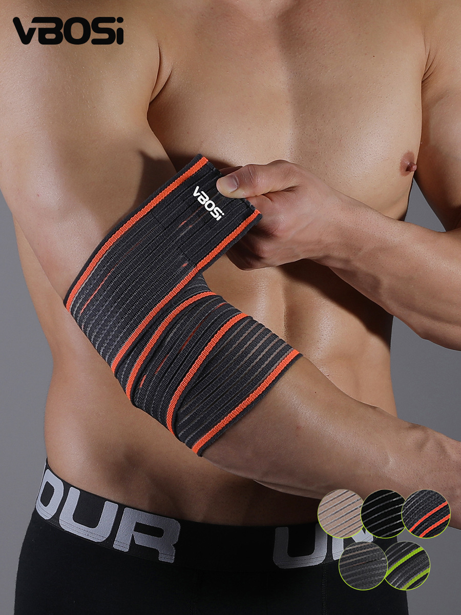 Vbosi Elbow Pads, Weightlifting, Fitness Training, Sports Protective Gear Straps, Pressurized Outdoor Protective Competition Manufacturers Wholesale