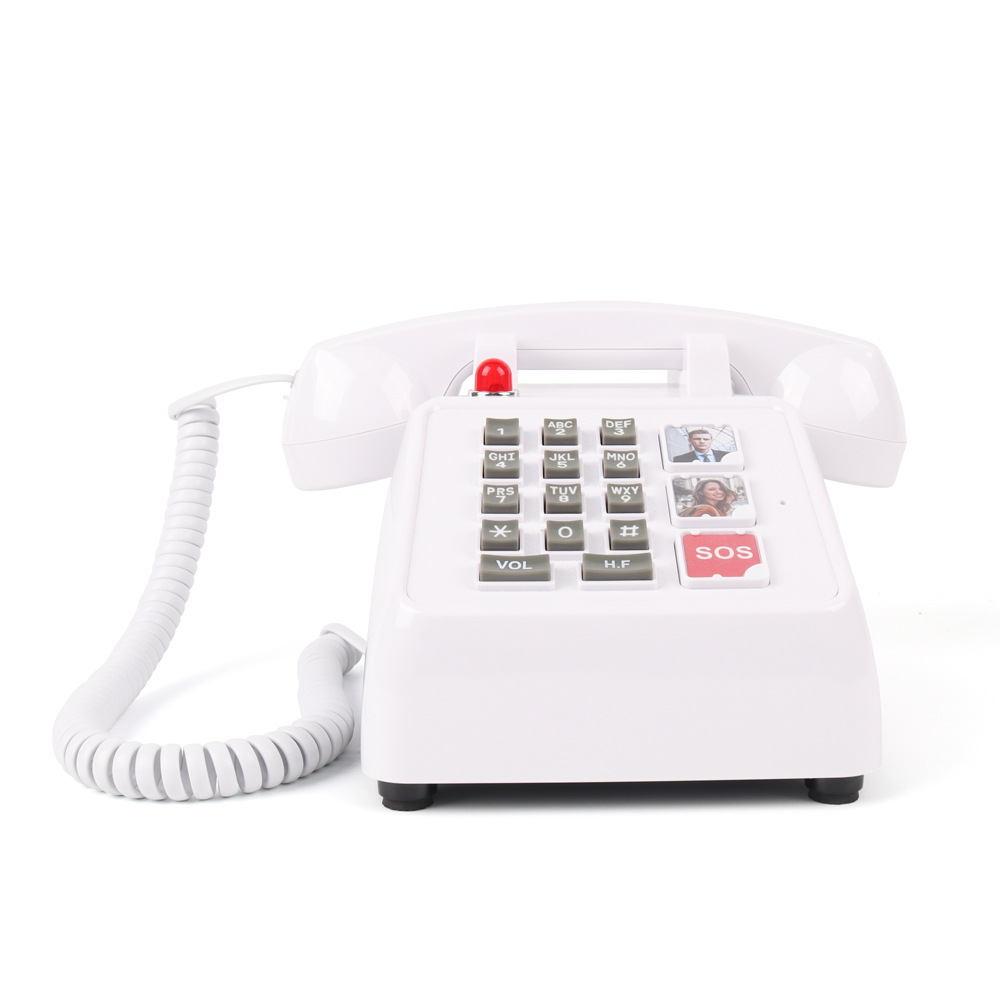 American Antique Telephone Mechanical Bell Old-Fashioned Retro Office Hotel Fixed Landline Home European Antique Telephone