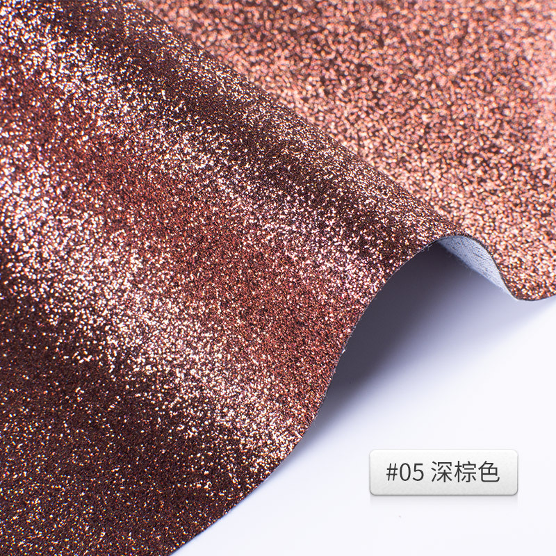 Picture of Glitter Cloth Pu Leather Fabric Glitter Christmas Glitter Sequin Textile Leather Glitter Clothing Accessories