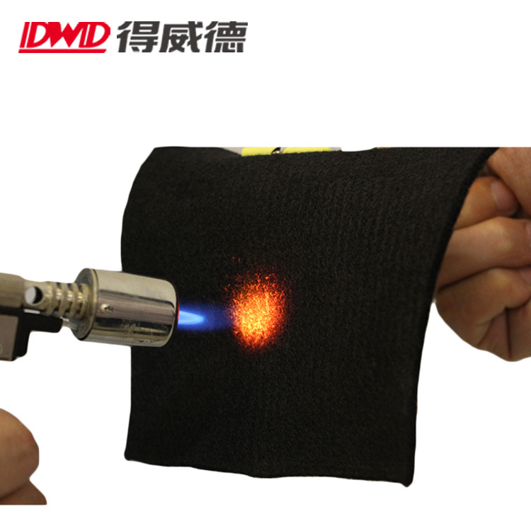 Pre-oxygen Wire flame retardant non-woven fabric non-melting drop felt seat anti-Mars Welding blanket fire blanket