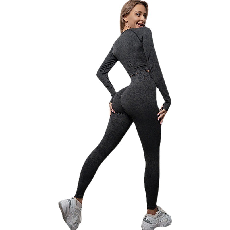 2025 New Sports Fever Sports Fitness suit High Waist Peach Hip Fitness Yoga Trousers Sports