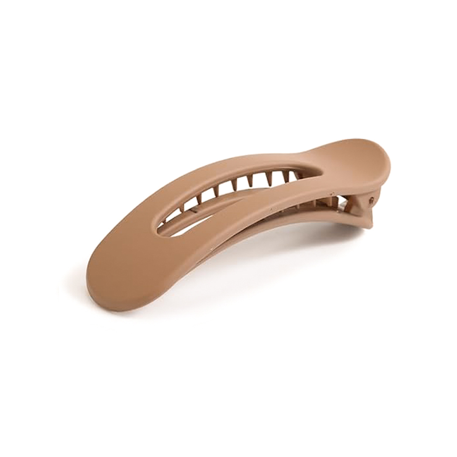 Picture of Cross-Border Large Flat Duckbill Clip Oval Hair Claw Clip European and American Fashion Back of the Head Claw Clip French Matte Hair Accessory