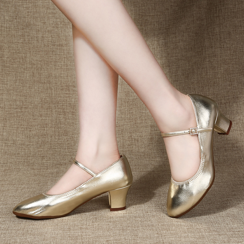 Picture of 2023 Summer New Cross-border Dancing Shoes Square Dancing Shoes Adult Soft Sole Dancing Shoes for Women