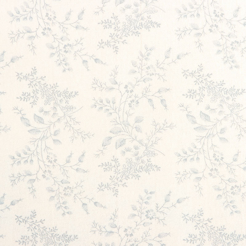 Picture of in stock orchid flower water paste printing cotton vintage floral cloth autumn and winter casual wear fashion dress fabric
