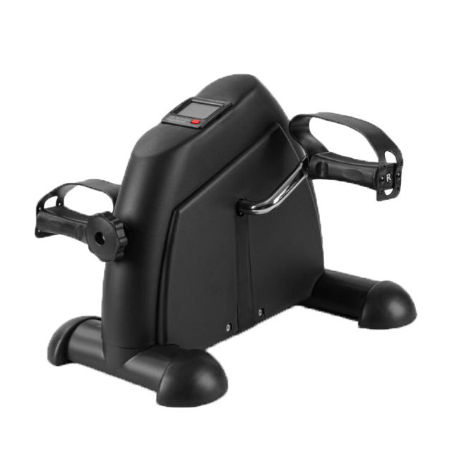 Black Ribbon Compass with Adjustable Resistance for Elderly Household Mini Exercise Bike Equipment
